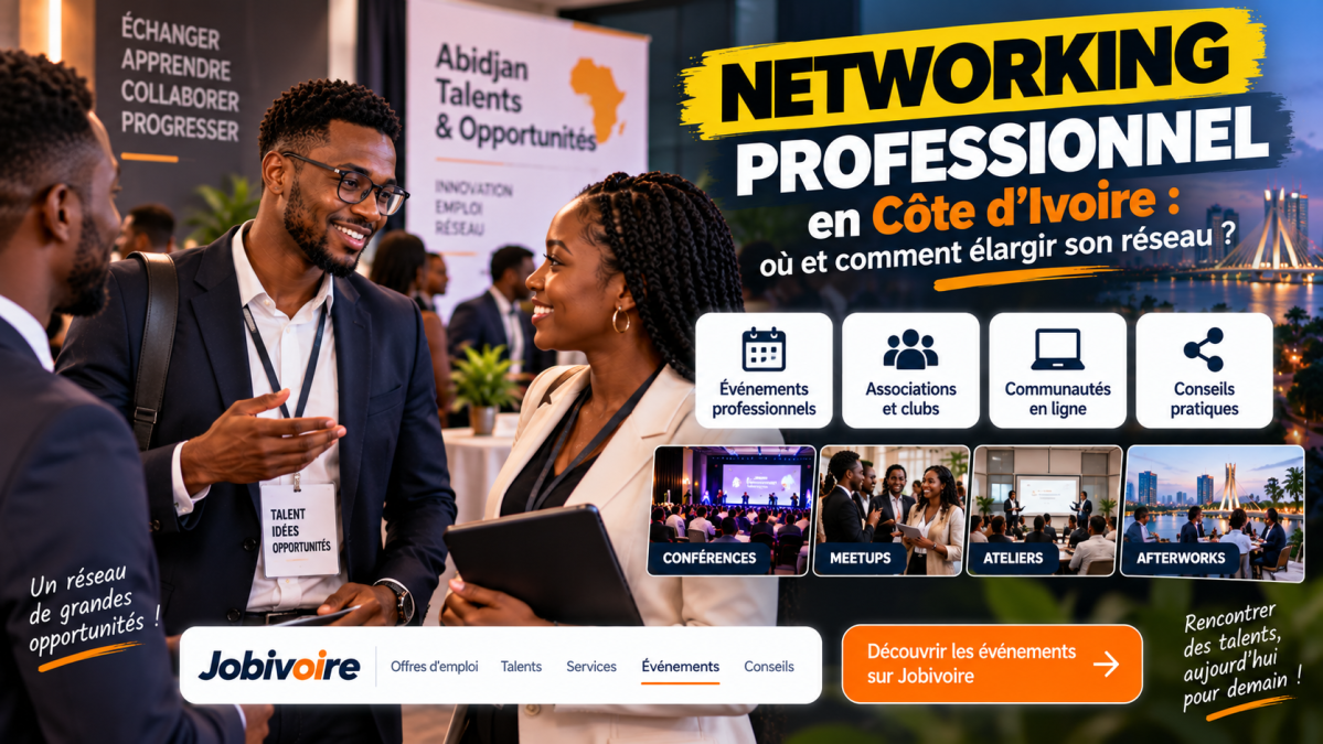 Networking professionnel en Côte d'Ivoire : où et comment élargir son réseau
