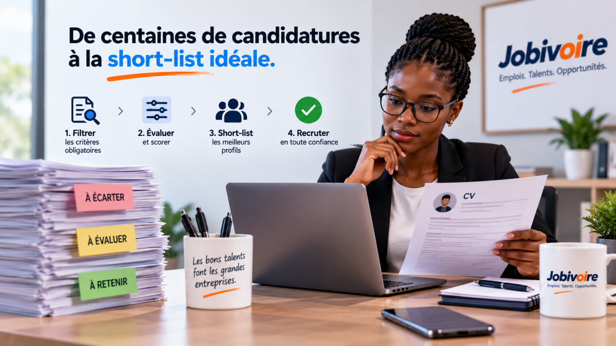 Comment trier rapidement des centaines de candidatures ?