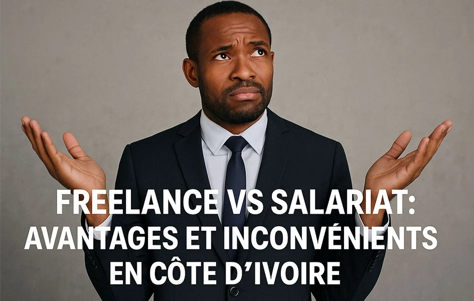 Freelance vs Salariat : avantages et inconvénients en Côte d’Ivoire