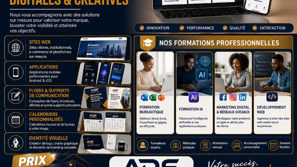 Je vais Créé votre site vitrine personnalisé