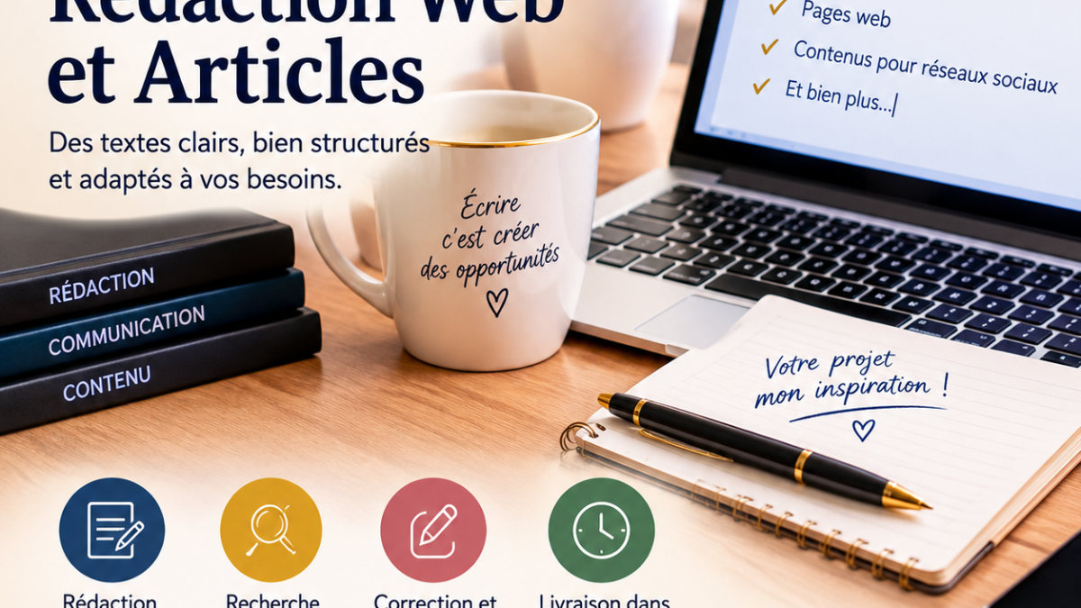 Je vais Rédiger le blog de l'année