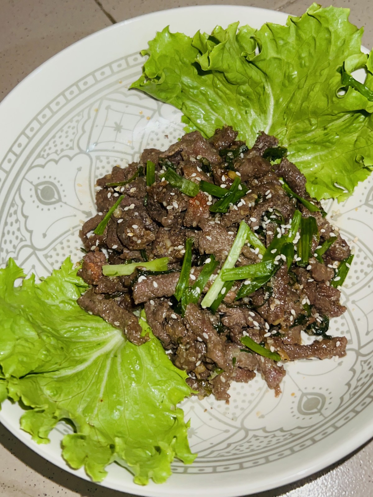Bœuf teriyaki